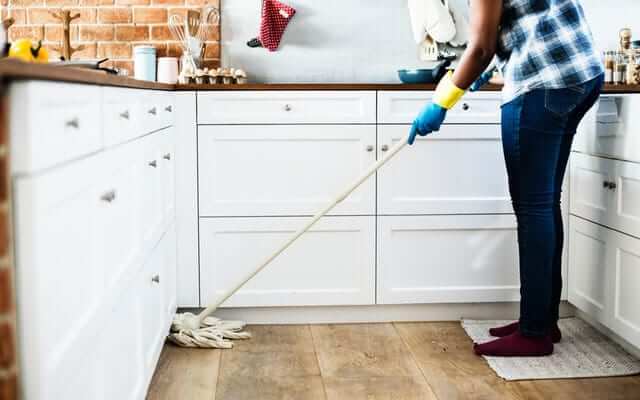 Kitchen and floor cleaning