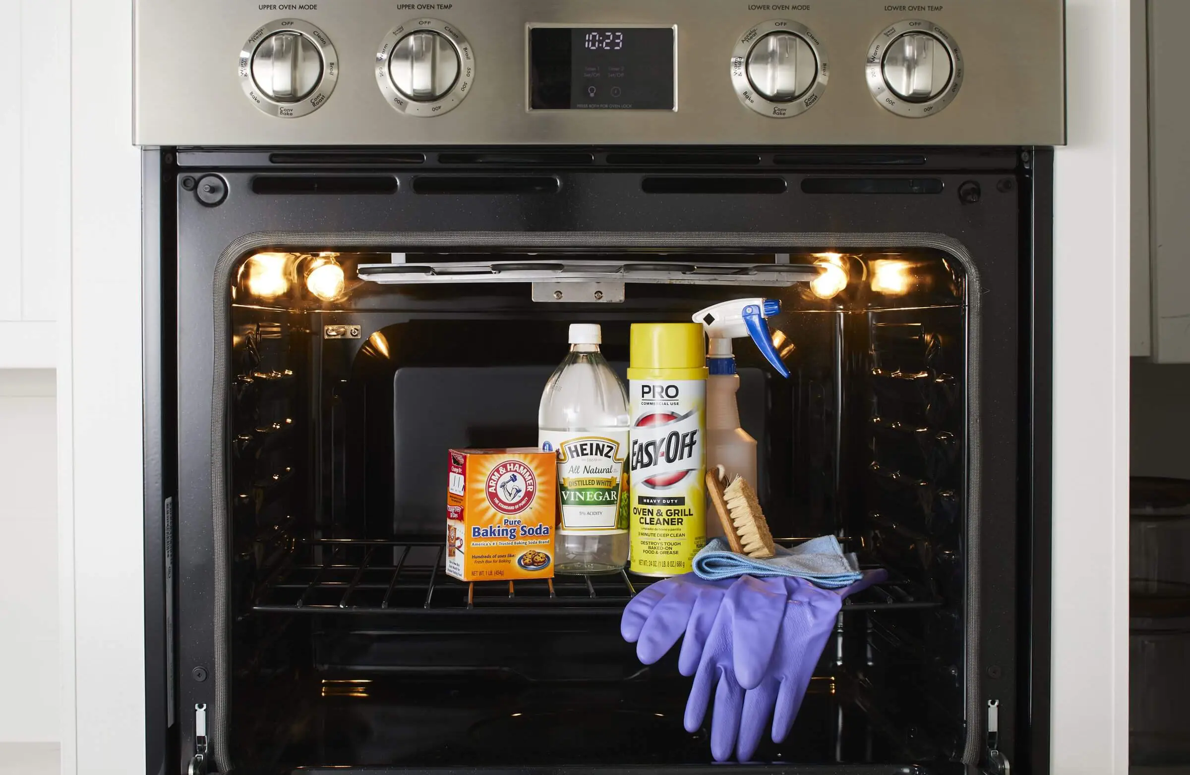 Oven cleaning services